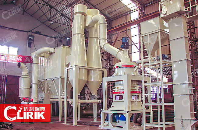 河南南陽石灰石磨粉機(jī)現(xiàn)場